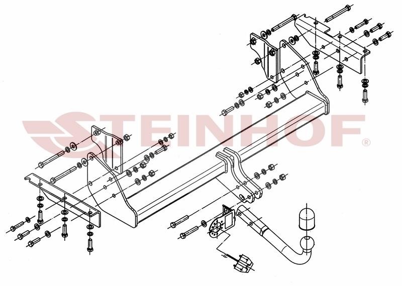 M352 Steinhof Tow bar