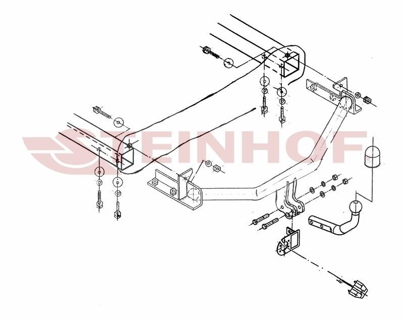 S1421 Steinhof Tow bar