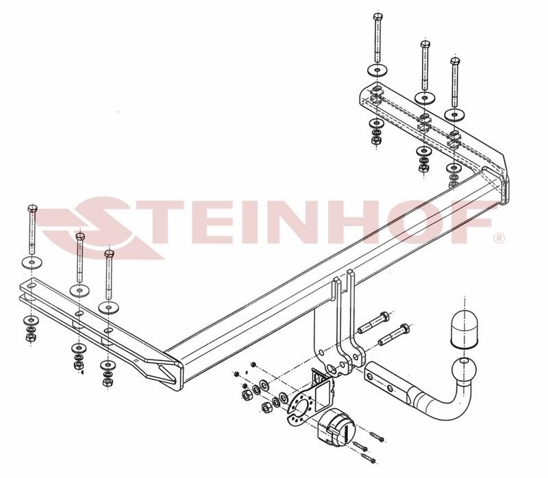 V145 Steinhof Tow bar