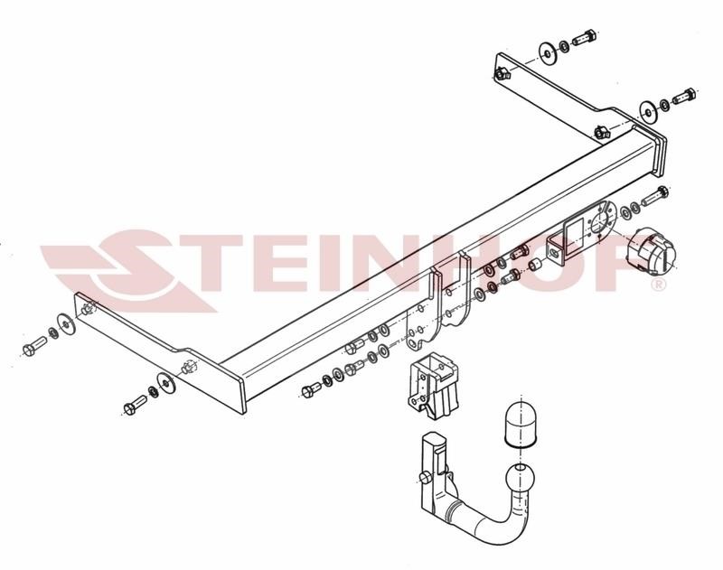 V147 Steinhof Tow bar