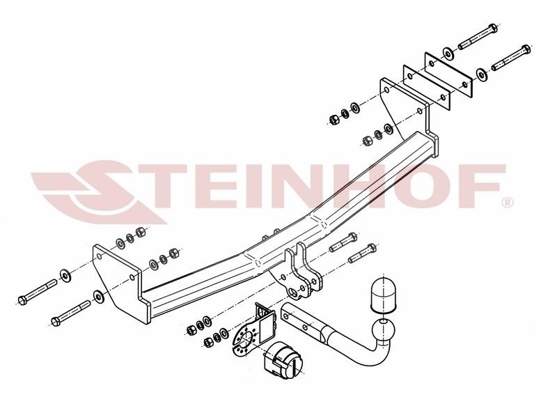 J058 Steinhof Tow bar