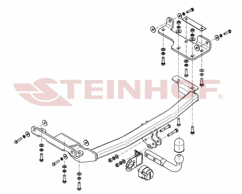 N063 Steinhof Tow bar