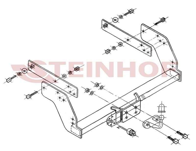 N085 Steinhof Tow bar