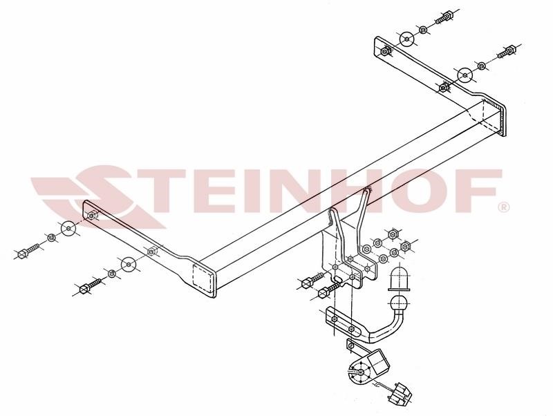 S341 Steinhof Tow bar