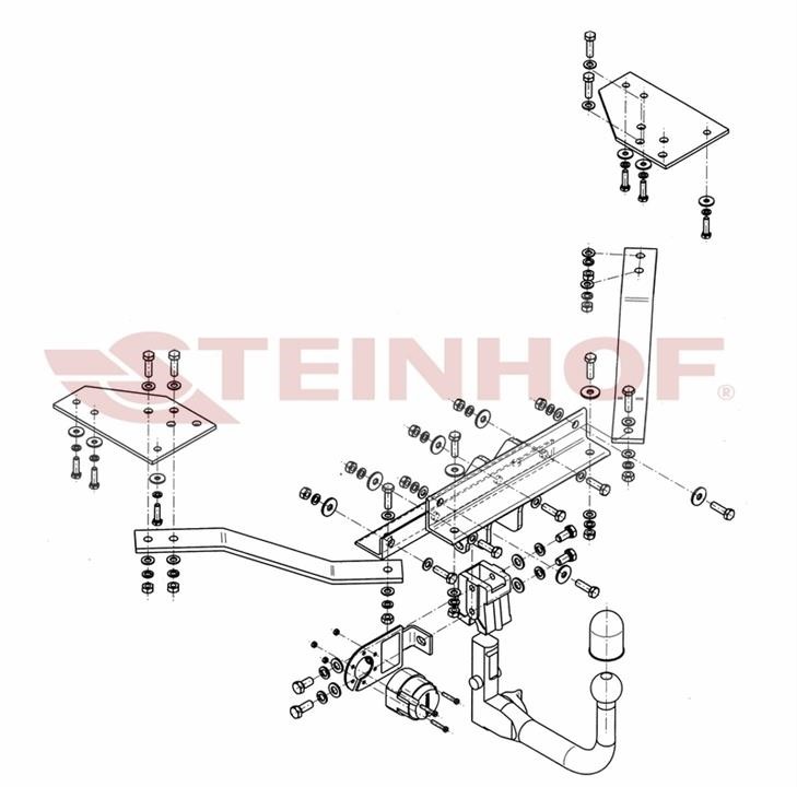 V283 Steinhof Tow bar