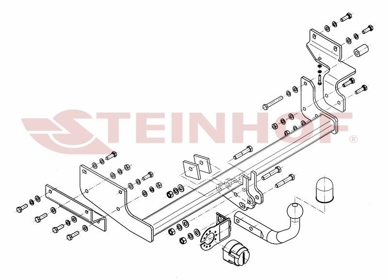 V286 Steinhof Tow bar