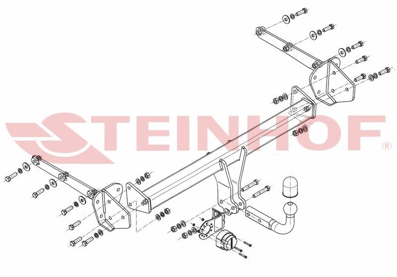 S387 Steinhof Tow bar