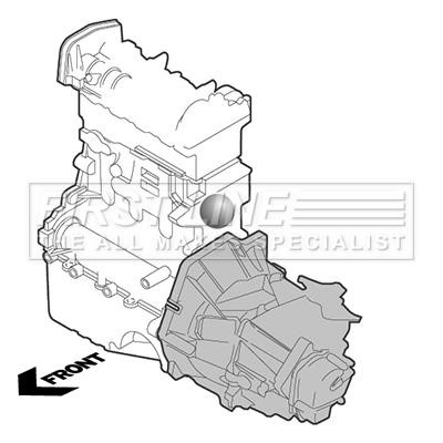 First line FEM4386 Engine mount FEM4386