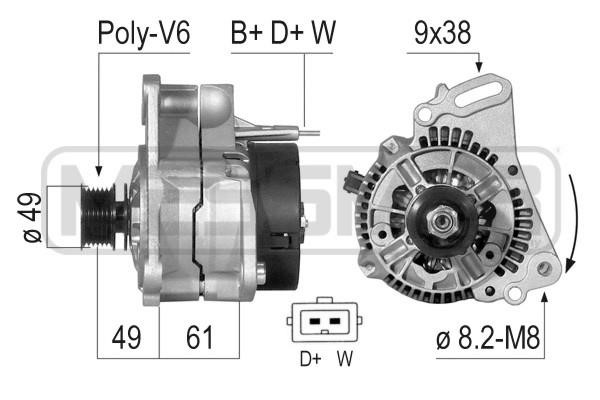 Era 210121A Alternator 210121A