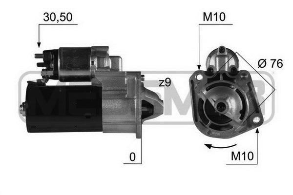 Starter motor Volvo C30: 220412A Era Starter