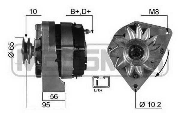 Era 210336R Alternator 210336R