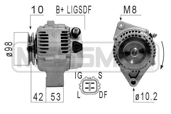 Era 210846A Alternator 210846A