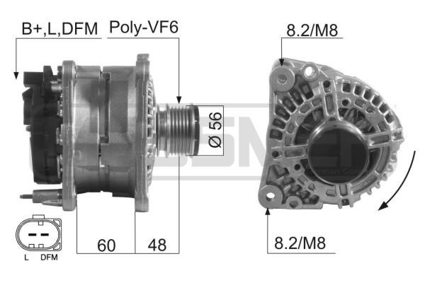 Era 210231A Alternator 210231A