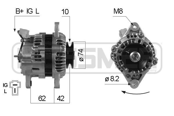 Era 210107A Alternator 210107A