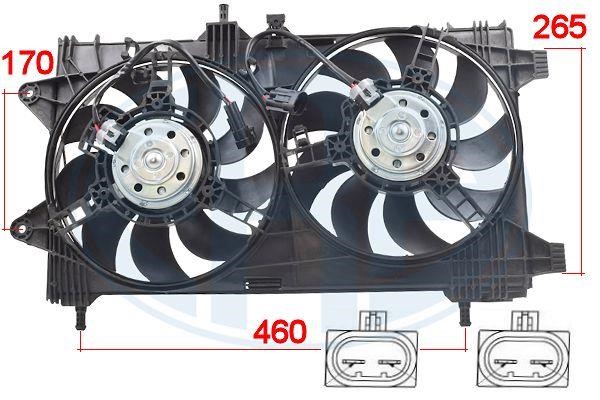 Era 352076 Engine cooling fan assembly 352076