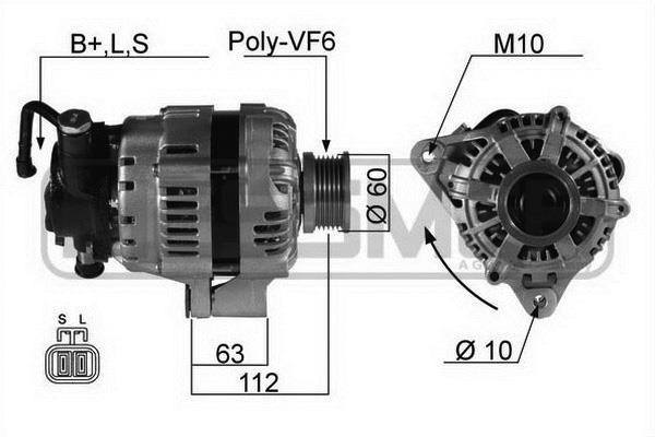 Era 210024A Alternator 210024A