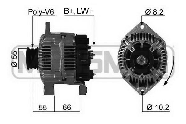 Era 210261A Alternator 210261A