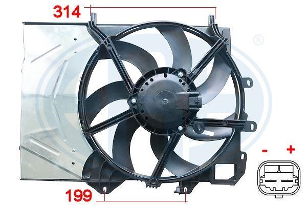 Era 352043 Engine cooling fan assembly 352043