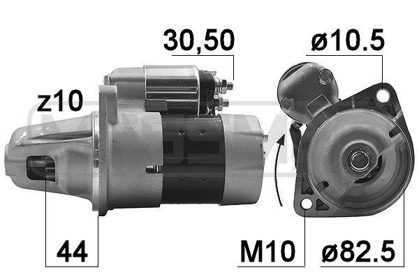 Era 220984A Starter 220984A 220984A Era Starter