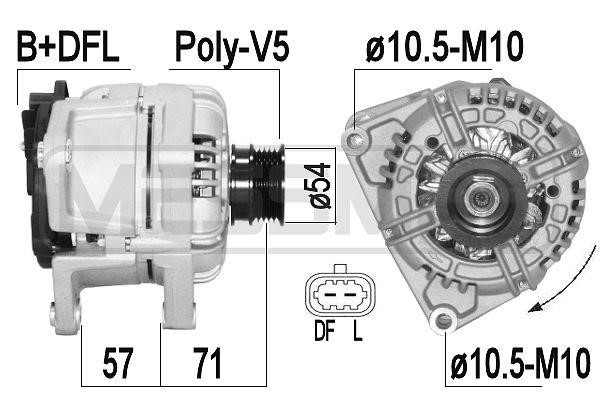 Era 209332A Alternator 209332A