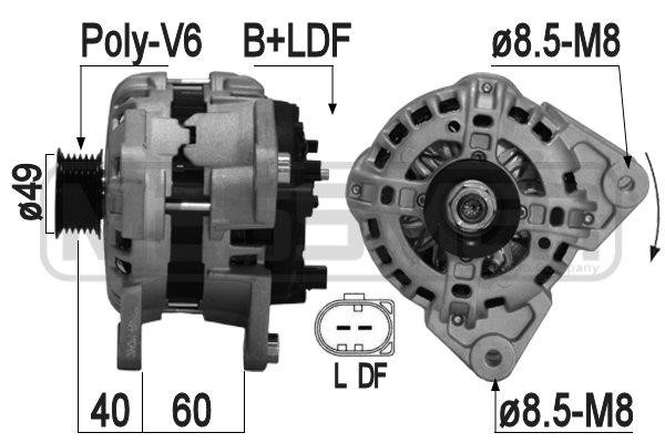 Era 209261 Alternator 209261