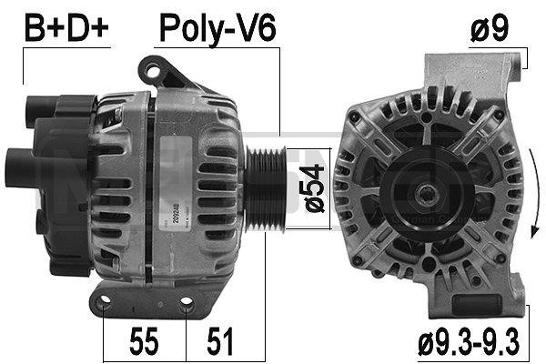 Era 209240 Alternator 209240