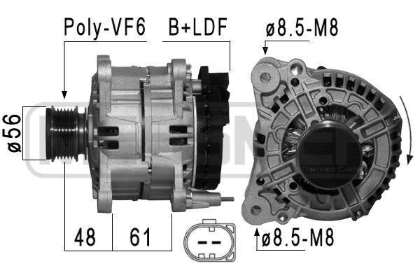 Era 210870A Alternator 210870A