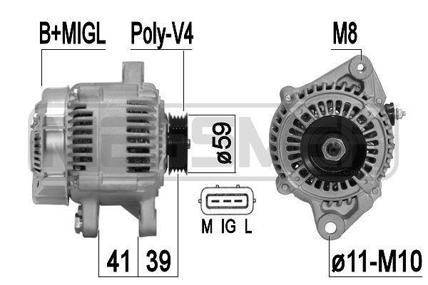 Era 209377A Alternator 209377A