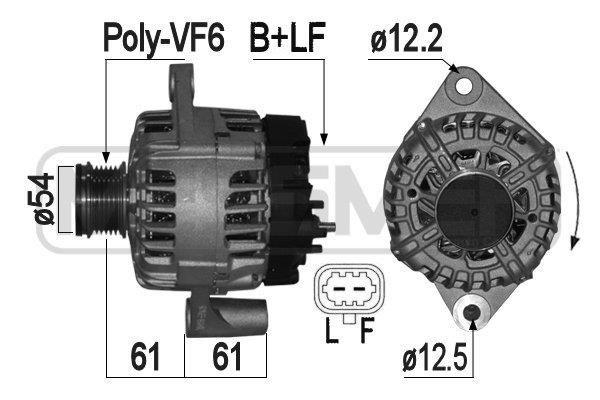 209138 Era Alternator