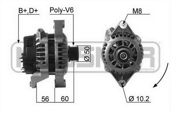 Era 210065A Alternator 210065A