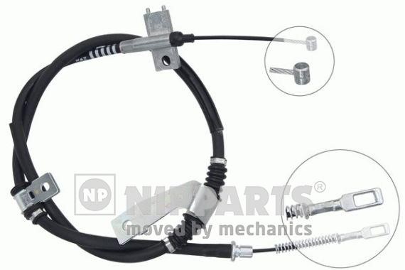 Nipparts J10397 Cable Pull, parking brake J10397
