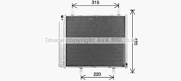 Aircon condenser Suzuki Jimny: SZ5165D AVA AC Condenser