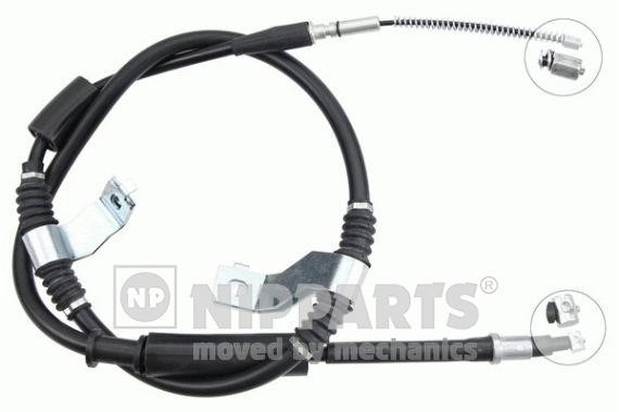 Nipparts J17047 Cable Pull, parking brake J17047
