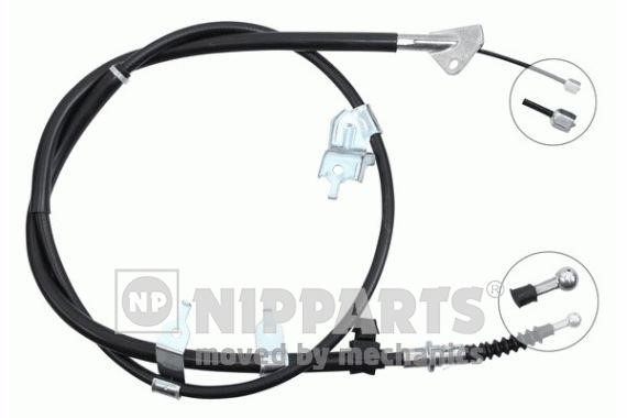 Nipparts J18967 Cable Pull, parking brake J18967