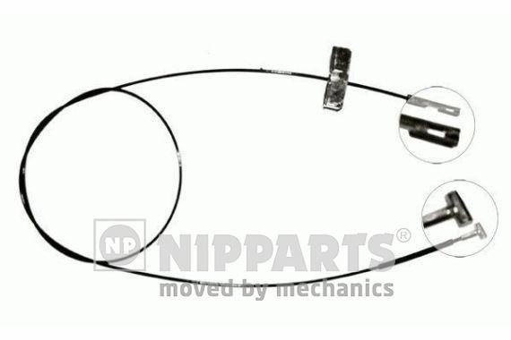 Nipparts J17252 Cable Pull, parking brake J17252