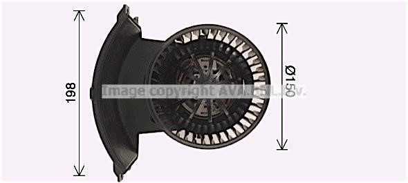 VN8411 AVA Fan assy - heater motor