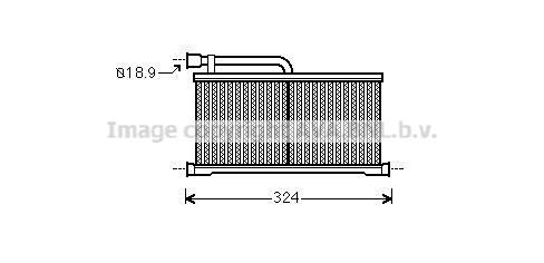 AVA AIA6296 Heat Exchanger, interior heating AIA6296