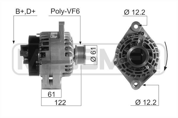 Era 210664A Alternator 210664A