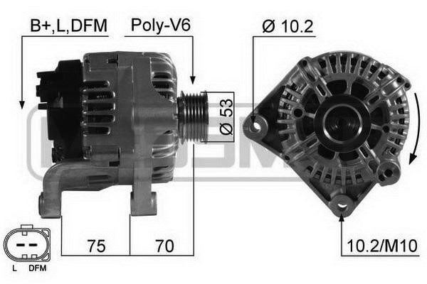 Era 210530R Alternator 210530R