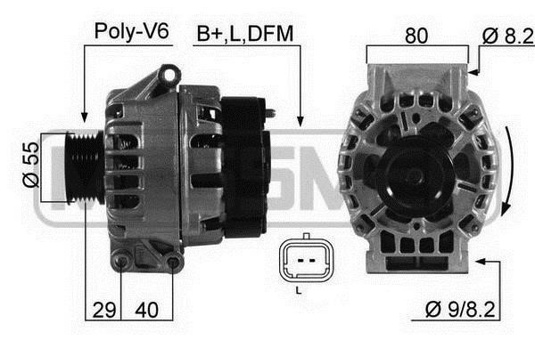 Era 210523A Alternator 210523A