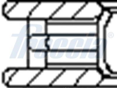 Piston Ring Kit Freccia FR10-062300
