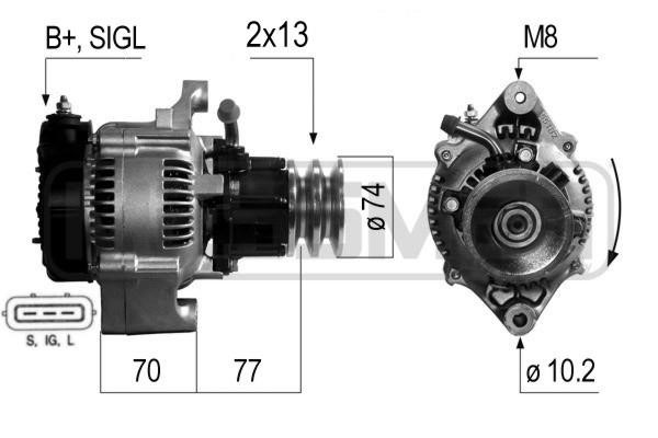 Era 210267A Alternator 210267A