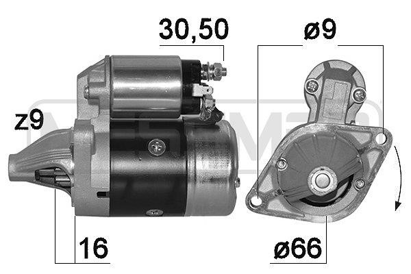 Engine starter Suzuki Lj 80: 220217A Era Starter