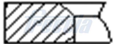 Piston ring kit Fiat Marea: FR10207900 Freccia Piston Ring Kit