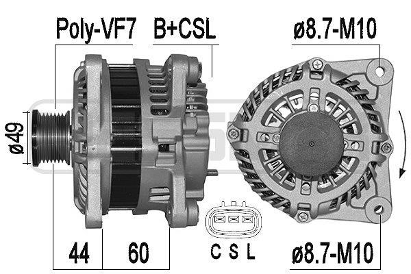 209515A Era Alternator