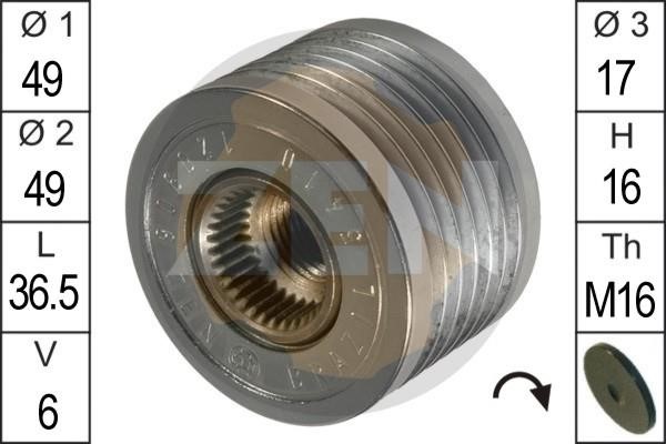 Era 5410 Belt pulley generator 5410