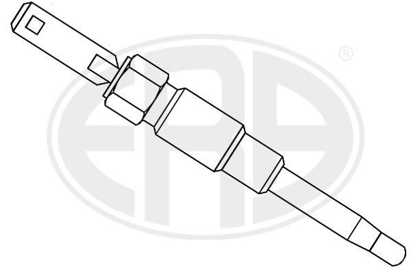 Era 886127 Glow plug 886127