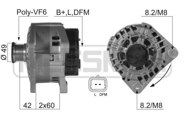 Era 210353A Alternator 210353A