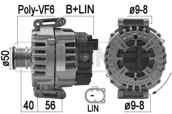 Era 209175 Alternator 209175