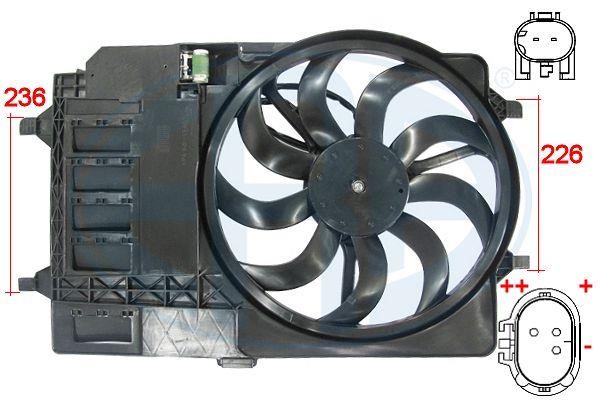 Era 352015 Engine cooling fan assembly 352015